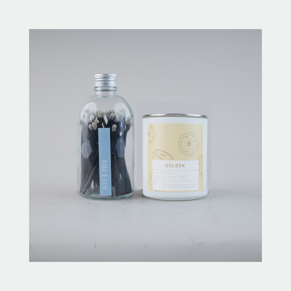 PERFECT MATCH GIFT SET - BLACK & WHITE SERIES 220G