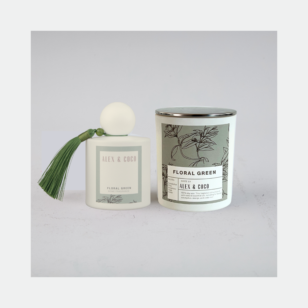 WHITE SERIES CANDLE & LINEN SPRAY SET