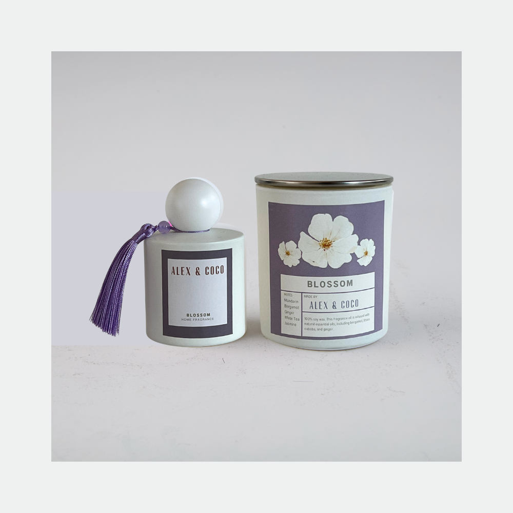 WHITE SERIES CANDLE & LINEN SPRAY SET