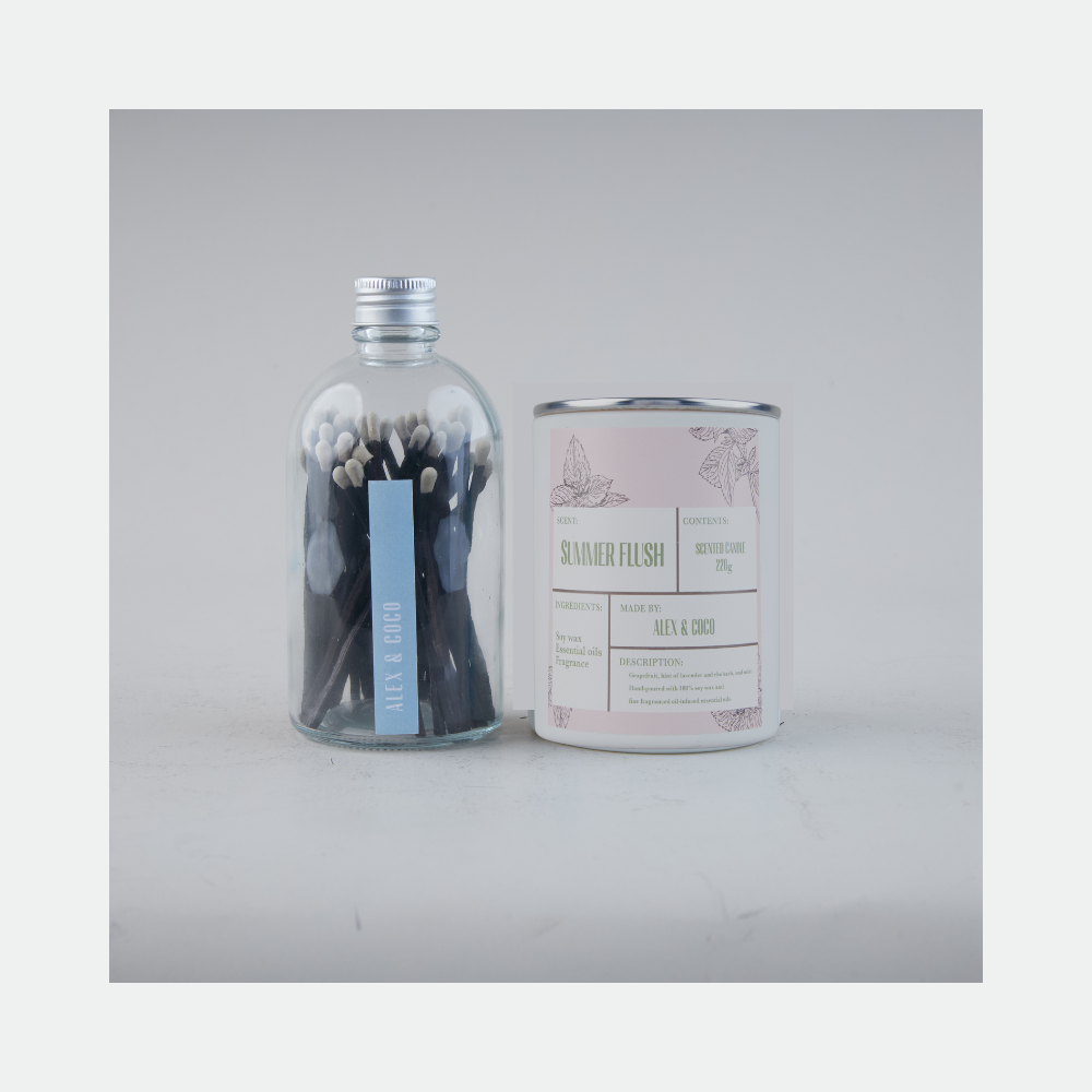 PERFECT MATCH GIFT SET - BLACK & WHITE SERIES 220G