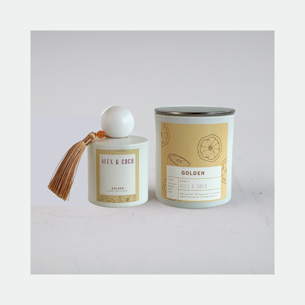 WHITE SERIES CANDLE & LINEN SPRAY SET