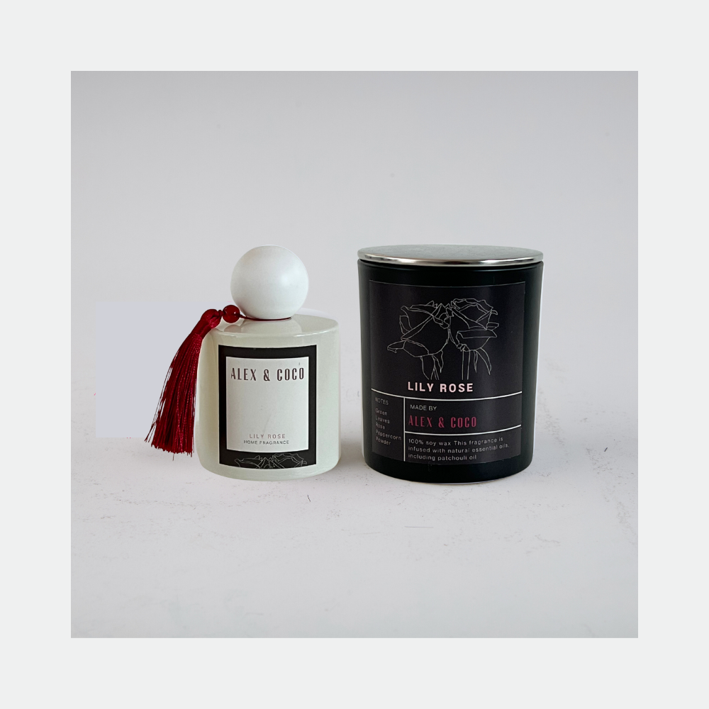 WHITE SERIES CANDLE & LINEN SPRAY SET