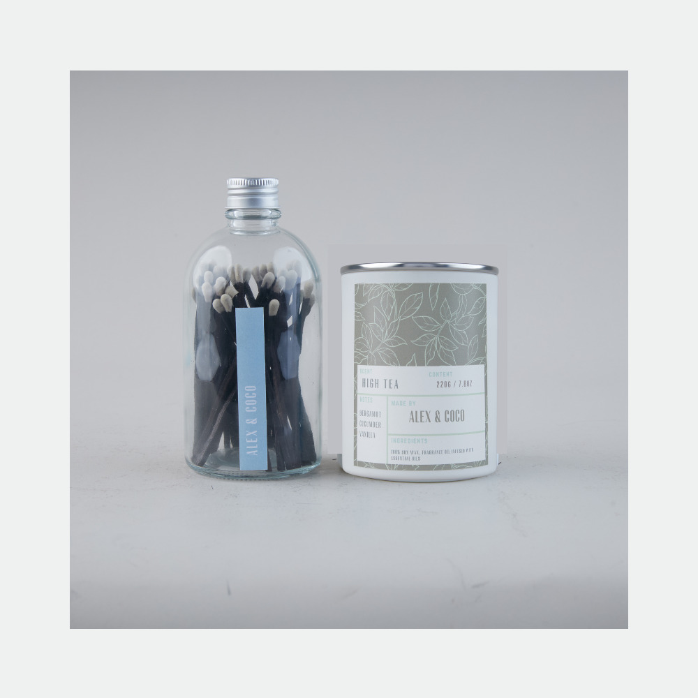 PERFECT MATCH GIFT SET - BLACK & WHITE SERIES 220G