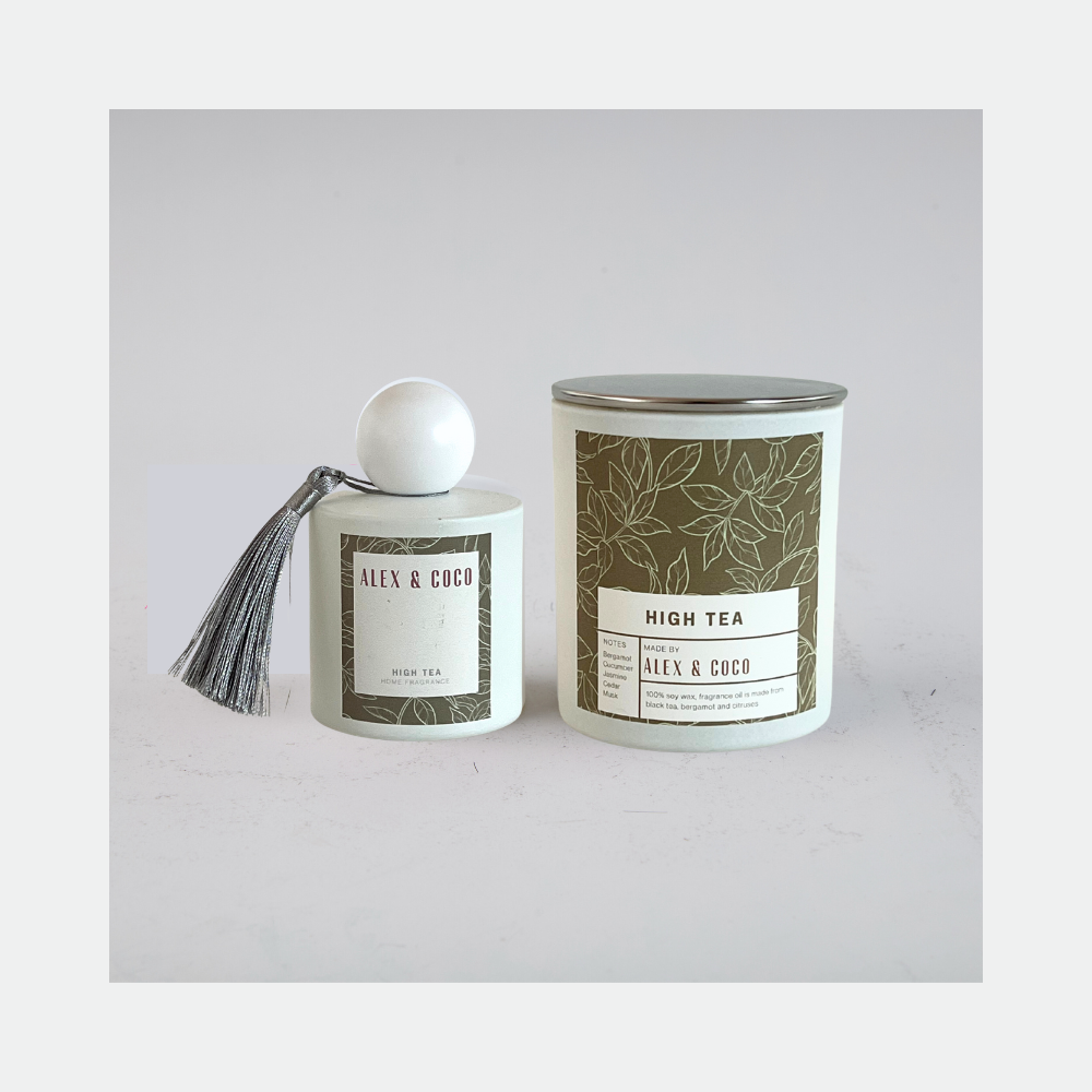 WHITE SERIES CANDLE & LINEN SPRAY SET