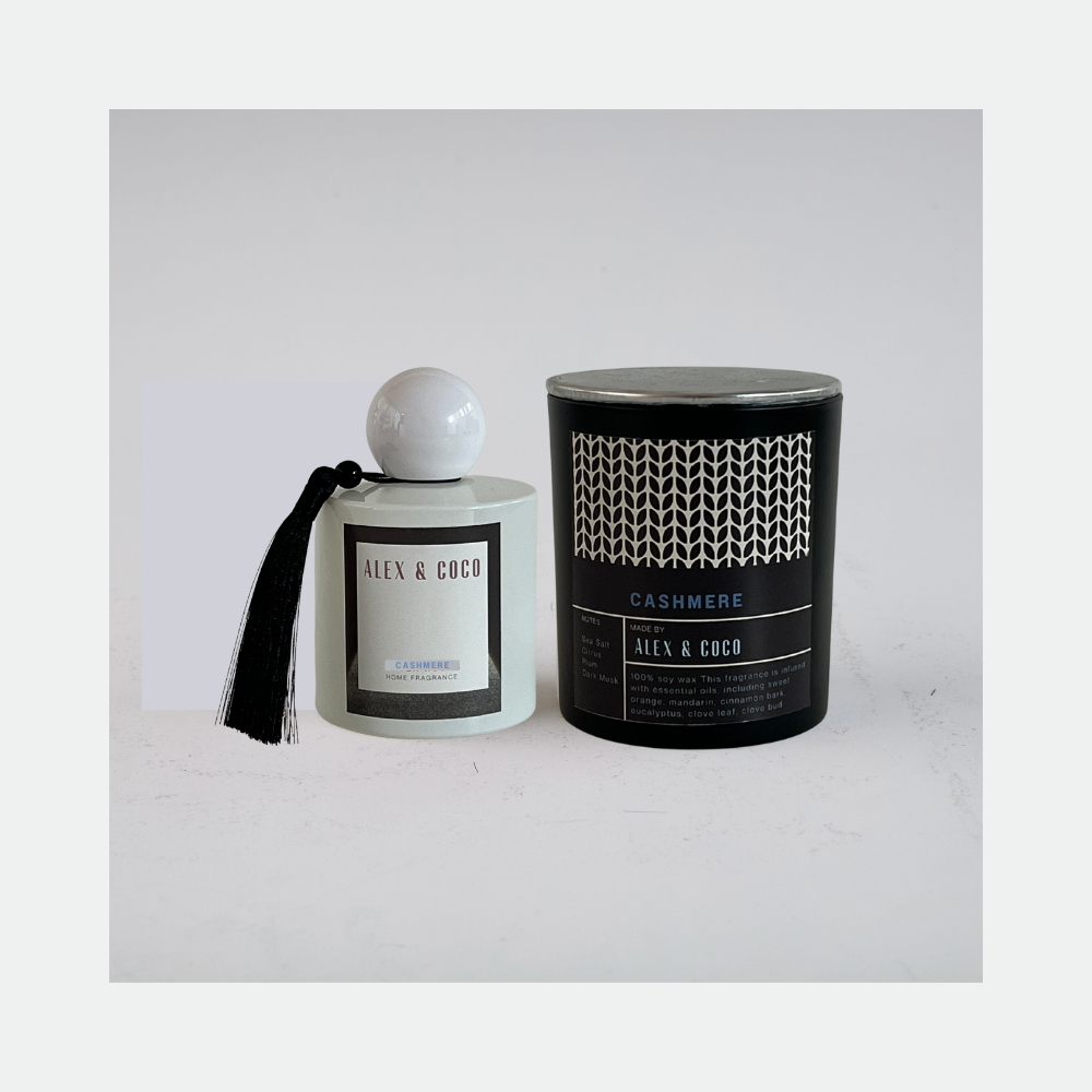 WHITE SERIES CANDLE & LINEN SPRAY SET