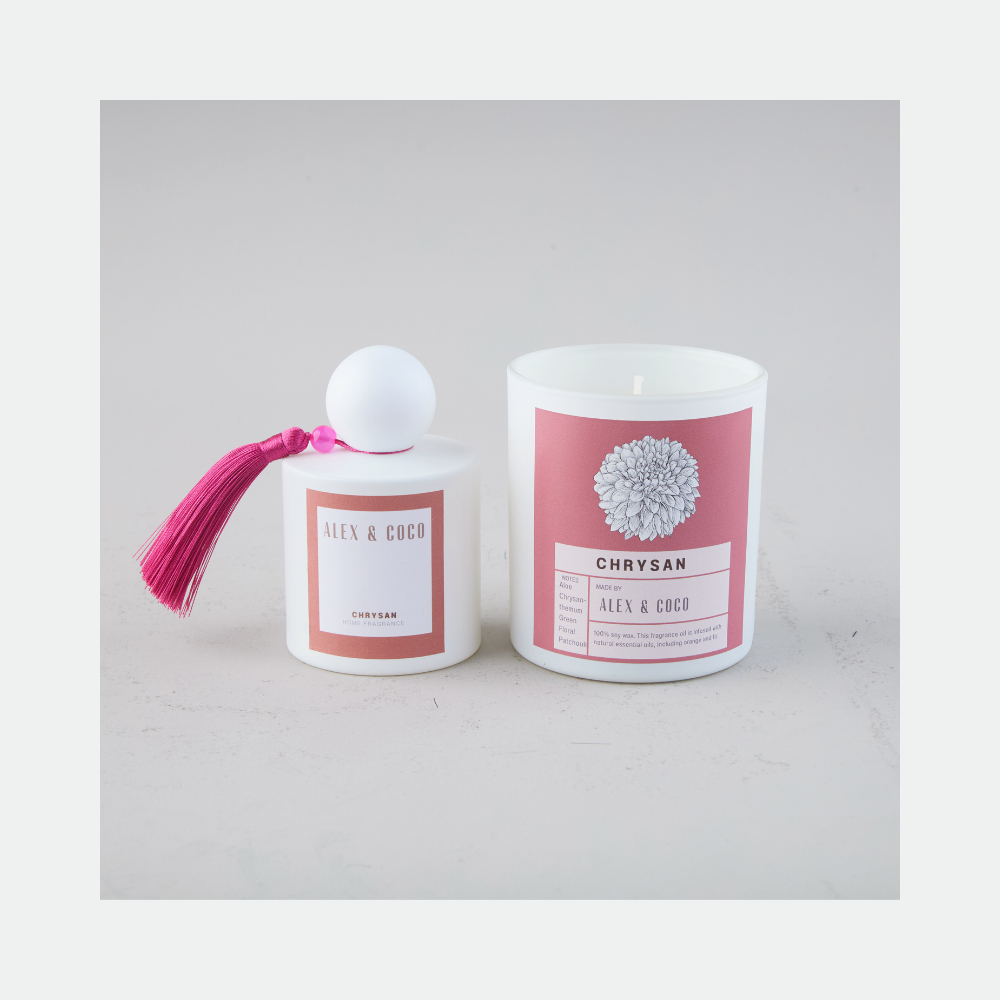 WHITE SERIES CANDLE & LINEN SPRAY SET