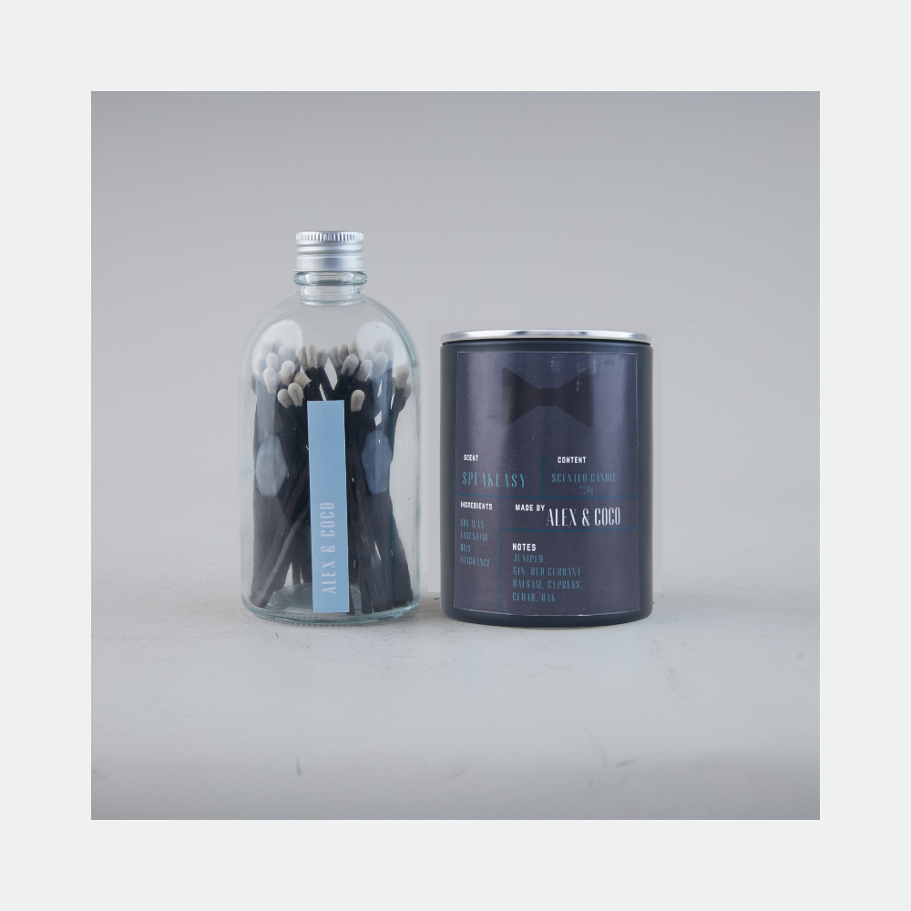 PERFECT MATCH GIFT SET - BLACK & WHITE SERIES 220G