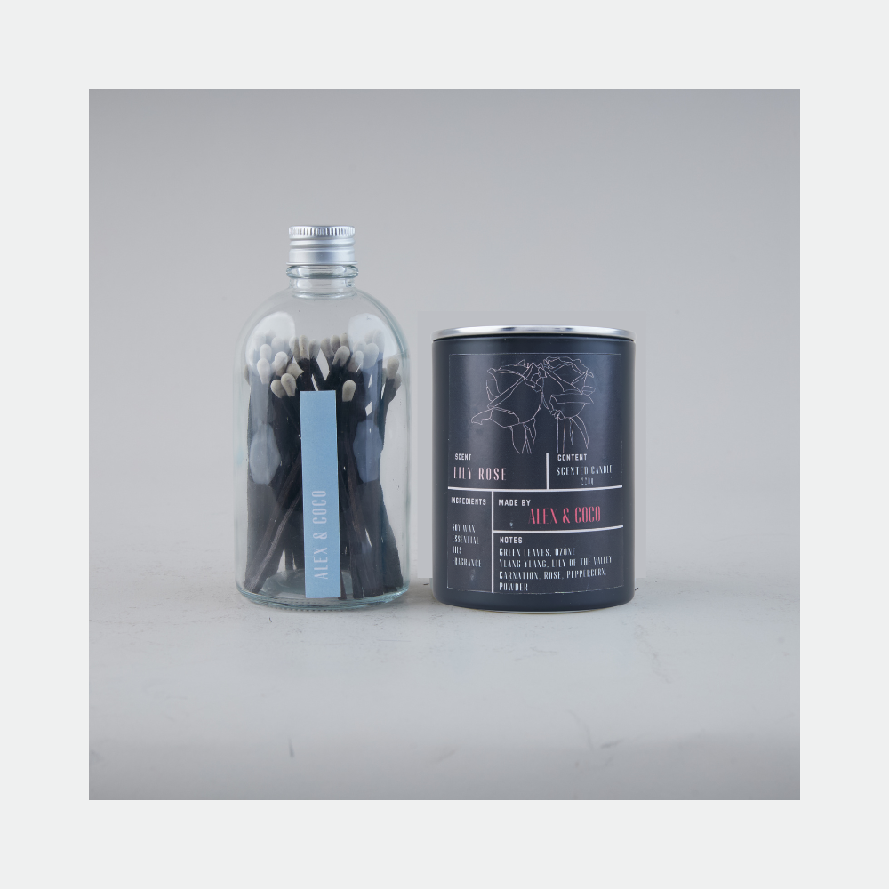 PERFECT MATCH GIFT SET - BLACK & WHITE SERIES 220G